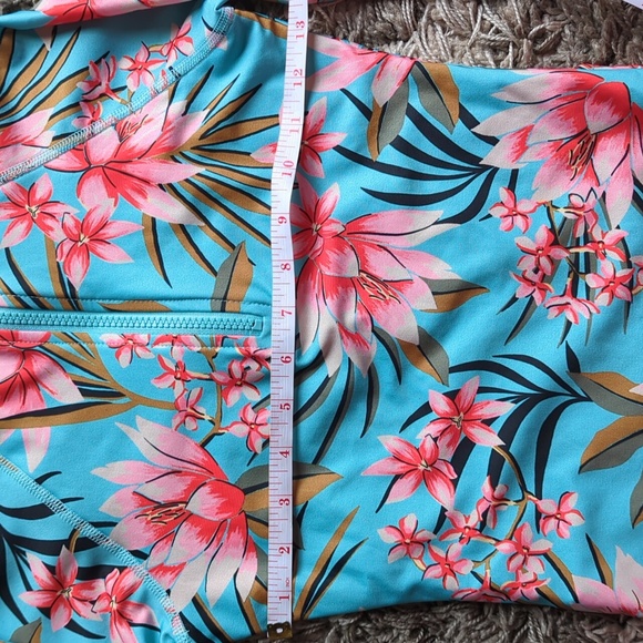 Billabong Girls Core Mock Neck Swimsuit - Picture 6 of 10